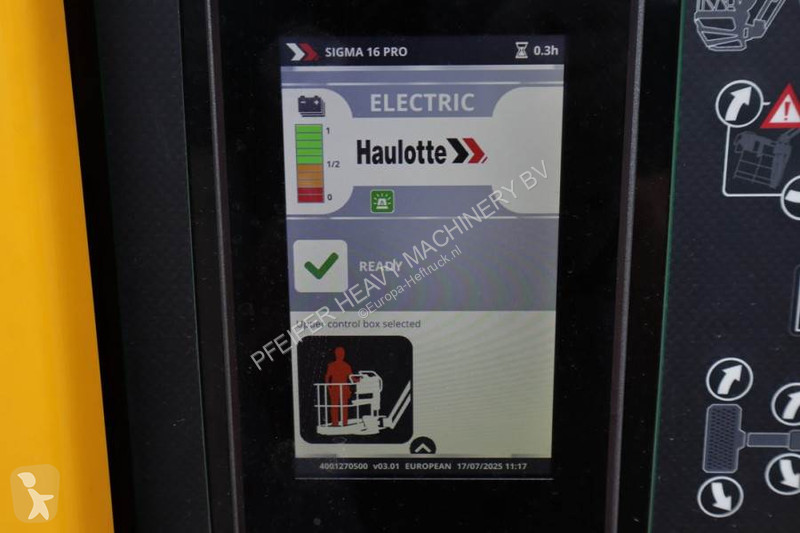 Gondola Haulotte SIGMA 16PRO NEW / UNUSED,...