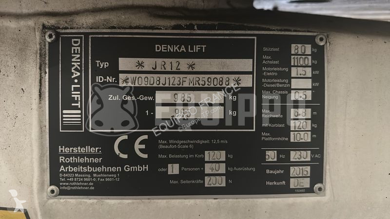 Nacelle Denka Lift Junior 12