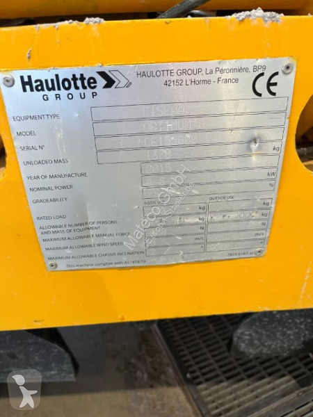 Vysokozdvižná plošina Haulotte OPTIMUM 8
