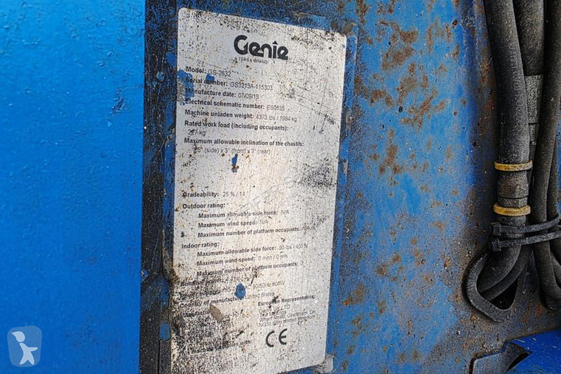 منصة تلسكوبية Genie Electric, 10m Working...