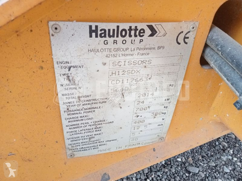 Vysokozdvižná plošina Haulotte H12 SDX