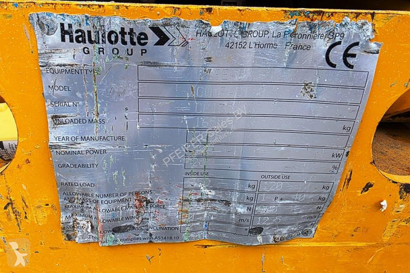 Gondola Haulotte Compact 8 Electric, 8.2m...