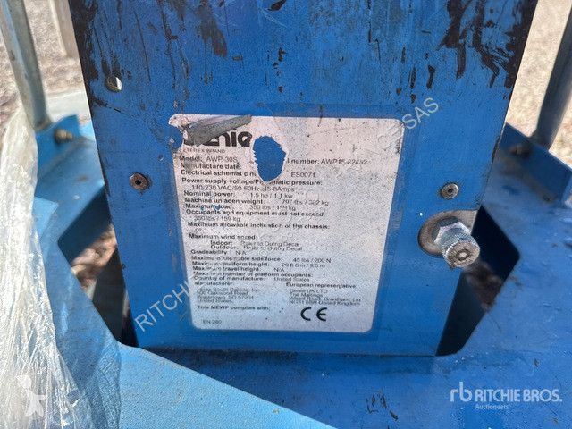 Hoogwerker Genie  AWP-30S