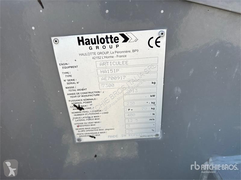 Автовишка Haulotte Electric Articulating Boom Lift