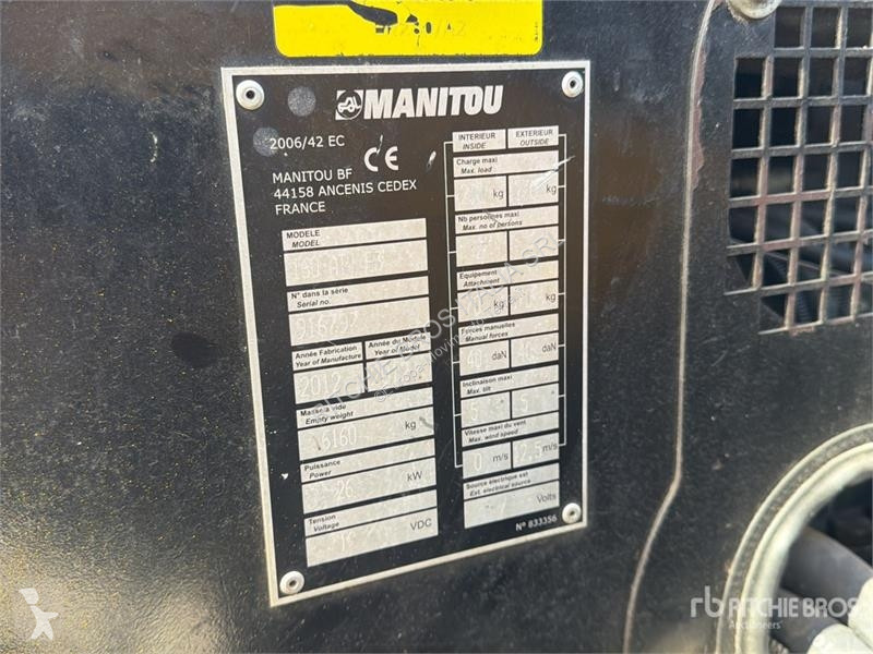 Plataforma elevadora Manitou
