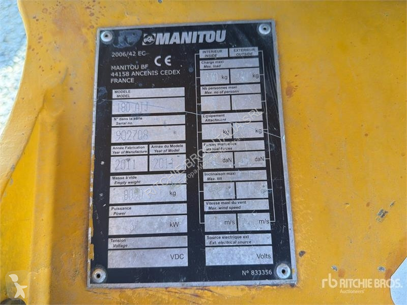 Plataforma elevadora Manitou Diesel...