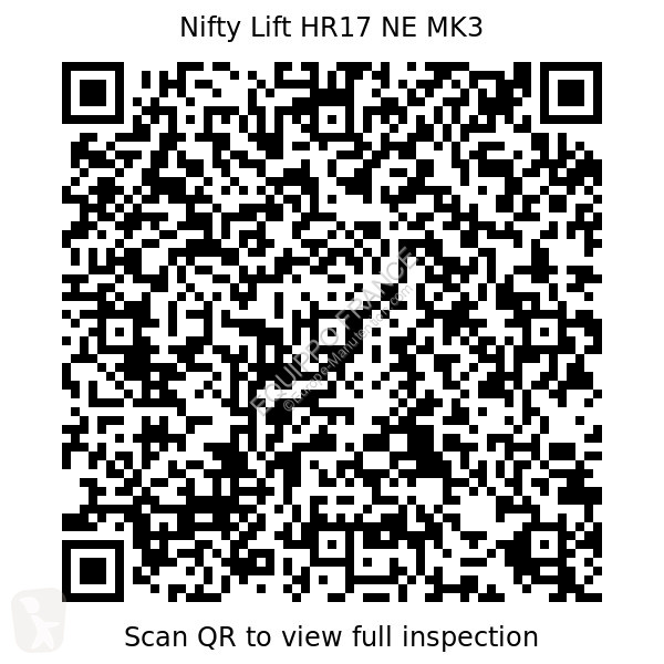 Автовишка  HR17 NE MK3
