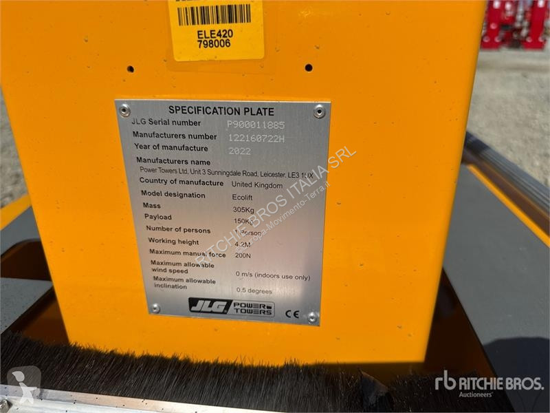 升降机 JLG ECOLIFT Vertical Mast Lift