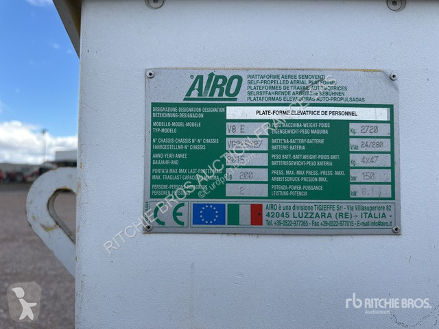 Plataforma Airo  V8 E