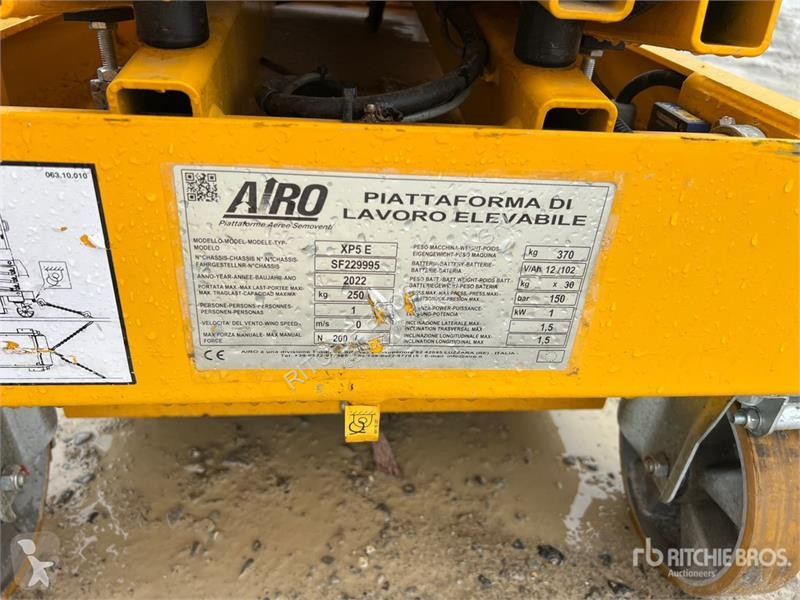 Plataforma Airo XP5E Electric Scissor Lift