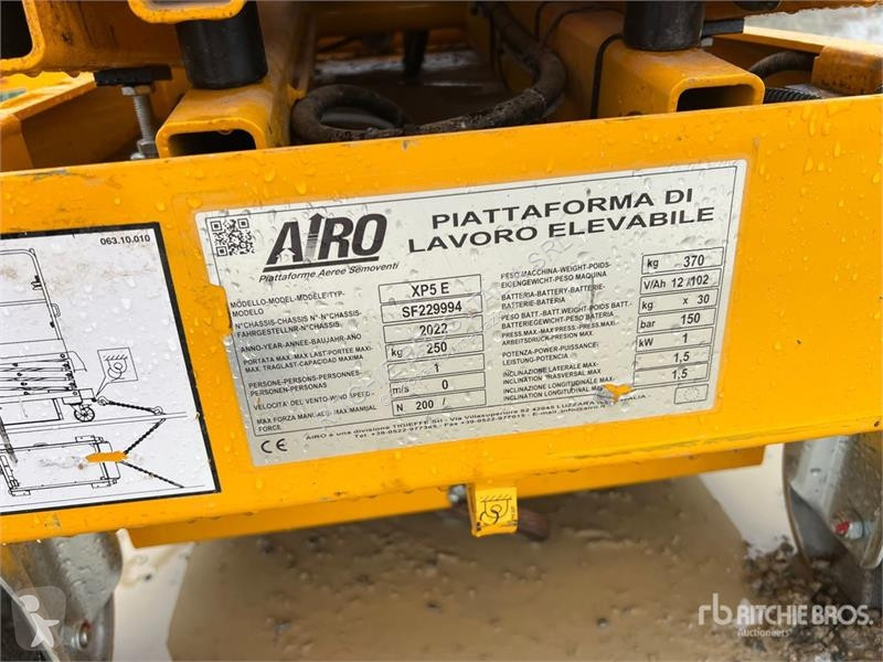 Plataforma Airo XP5E Scissor Lift