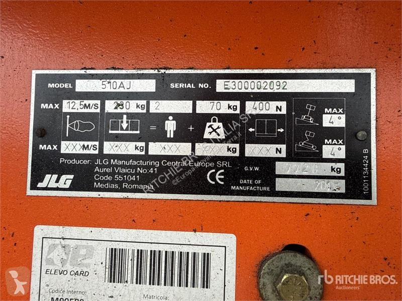 Автовышка JLG Articulating Boom Lift