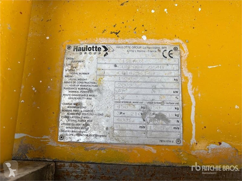 升降机 Haulotte 8W NT Electric Scissor Lift