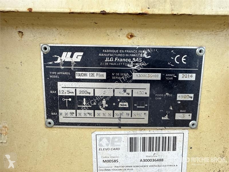 升降机 JLG 12E Vertical Mast Lift