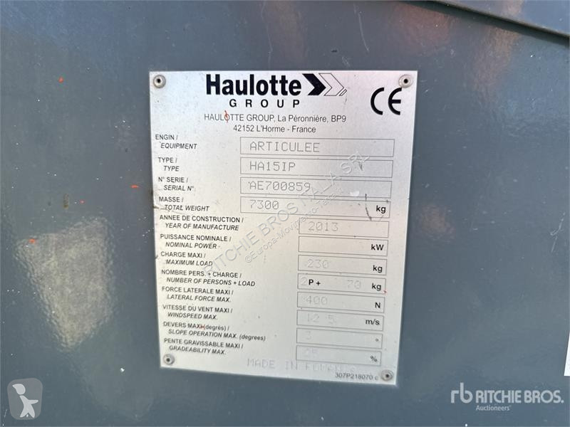 Emelőkosár Haulotte Electric Articulating Boom...