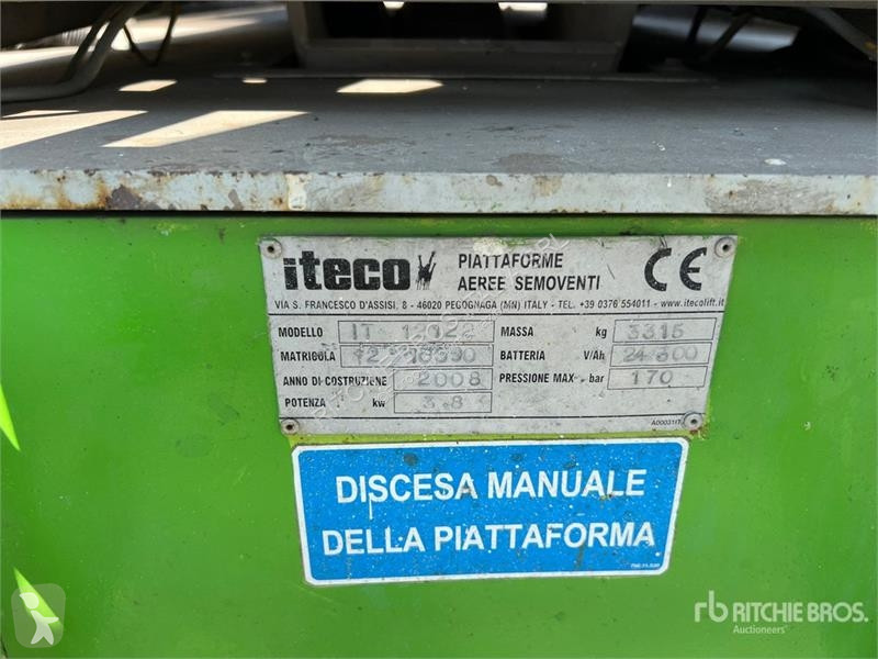 Emelőkosár Iteco Scissor Lift