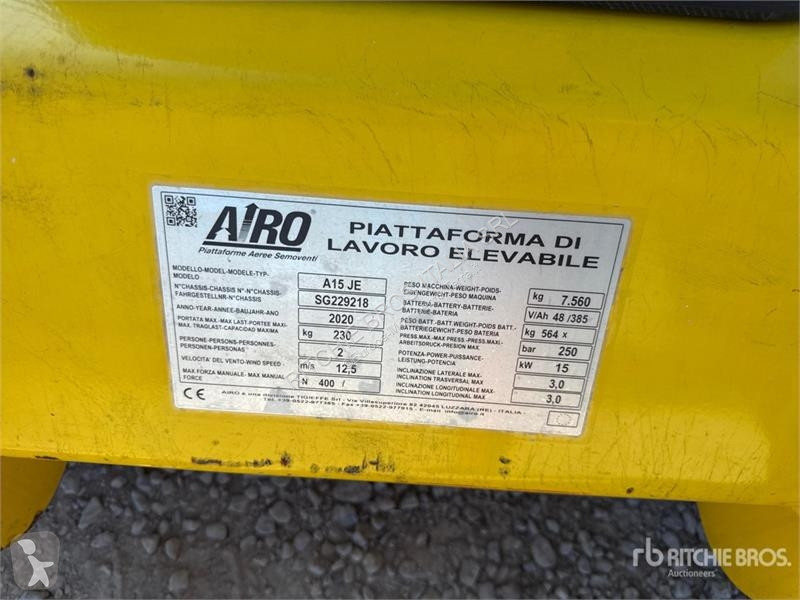 Emelőkosár Airo A15JE Electric Articulating...