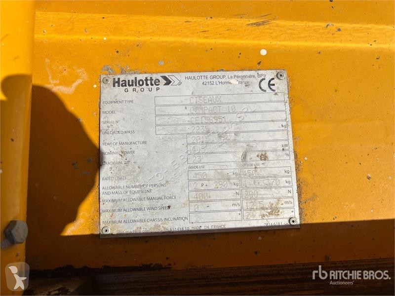 Emelőkosár Haulotte Electric Scissor Lift