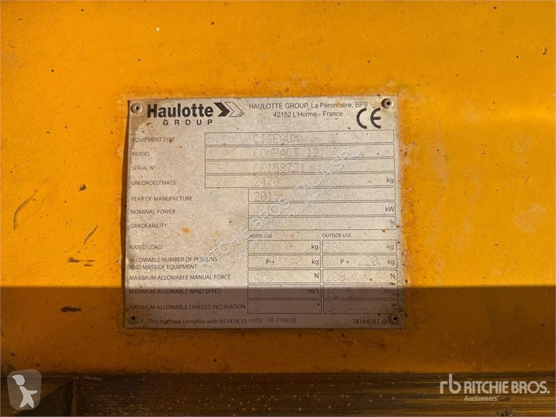 Emelőkosár Haulotte Electric Scissor Lift