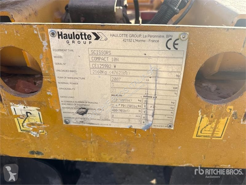 Emelőkosár Haulotte 10N Electric Scissor Lift