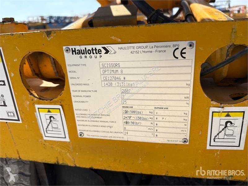 Emelőkosár Haulotte Electric Scissor Lift