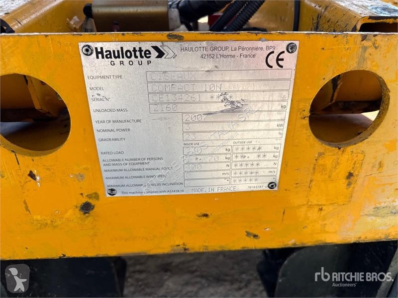 Emelőkosár Haulotte 10N Electric Scissor Lift