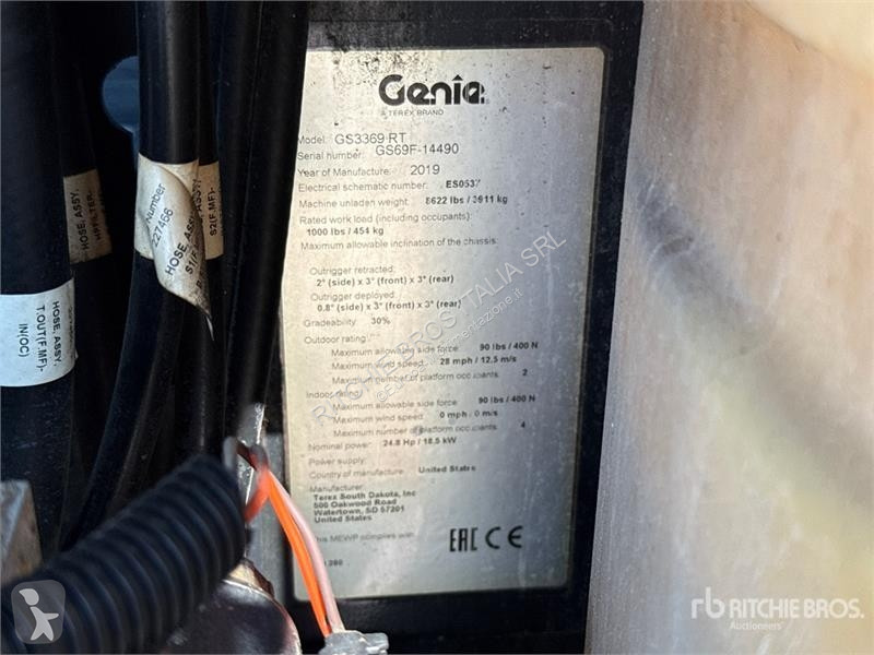 Emelőkosár Genie