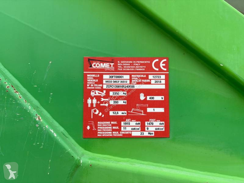 Plataforma elevadora Comet NEW EUROSFILO...