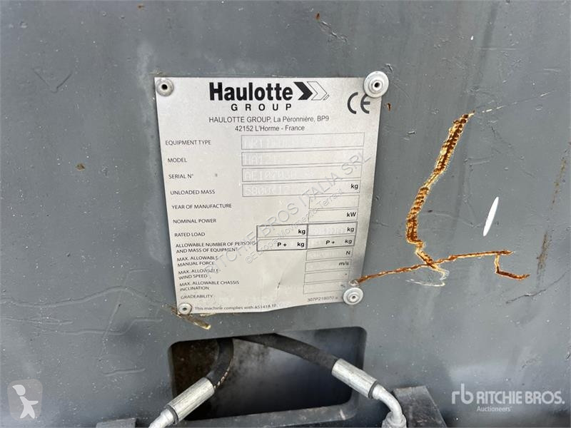 Plataforma elevadora Haulotte HA12IP Electric...
