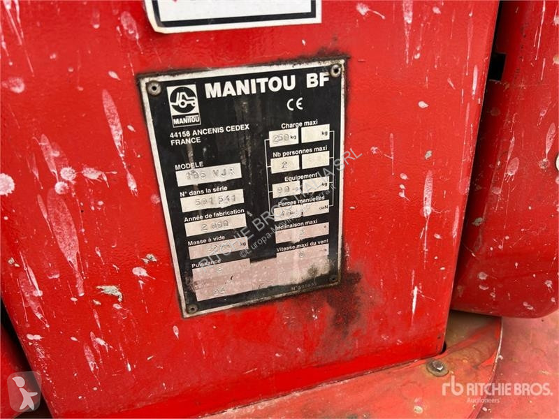Plataforma elevadora Manitou 105VJR