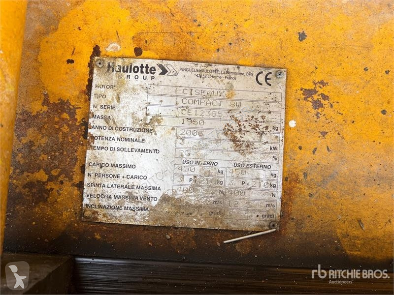 Plataforma elevadora Haulotte 8W Electric...