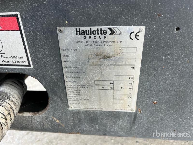 Plataforma elevadora Haulotte Diesel...