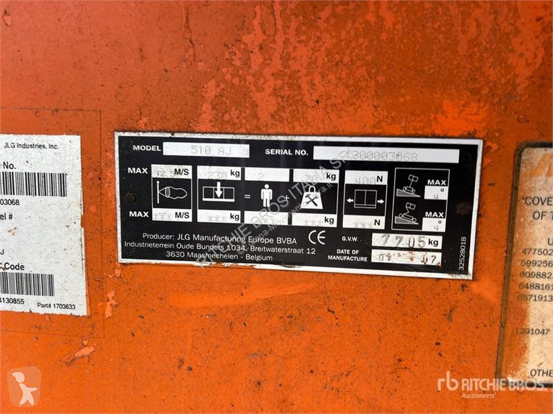 Plataforma elevadora JLG