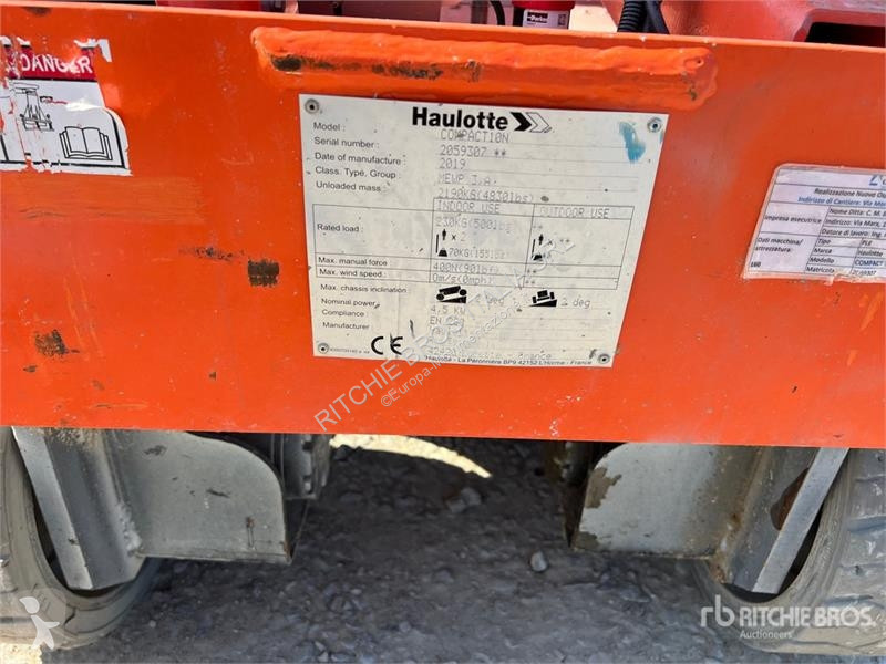 Plataforma elevadora Haulotte 10N Electric...