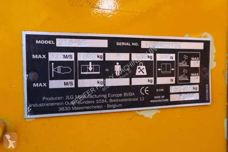Piattaforma aerea JLG Diesel, 4x4 Drive, 23m...