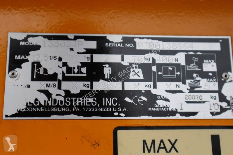 Hoogwerker JLG Diesel, 4x4x4 Drive 43.3m...