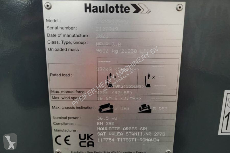 Hoogwerker Haulotte HA20RTJ Pro Valid...