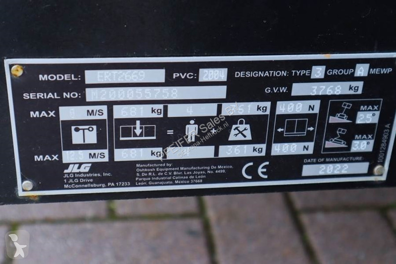 Hoogwerker JLG ERT2669 Unused, Electric, 10m...