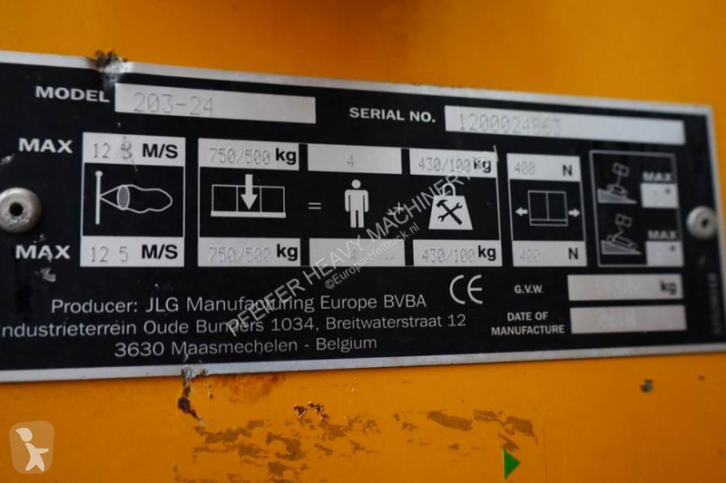 Hoogwerker JLG Diesel, 4x4 Drive, 22.3m Working...