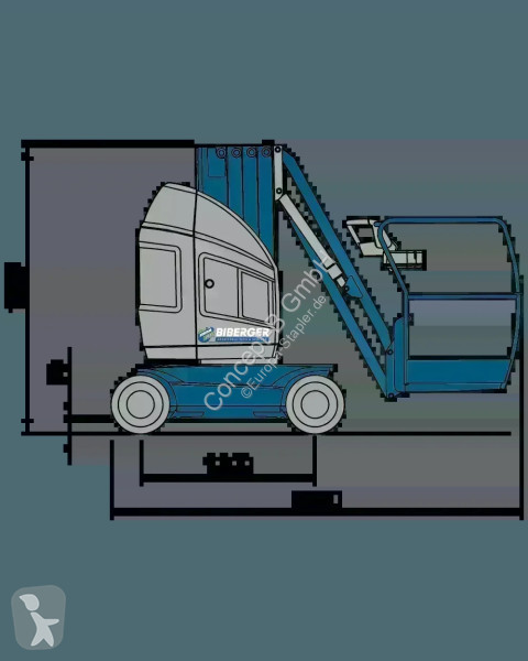 منصة تلسكوبية JLG Toucan 10E-L