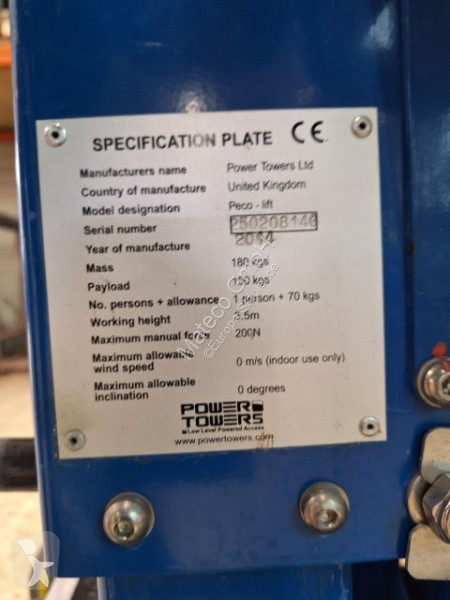 Nacelle Power Tower PECOLIFT