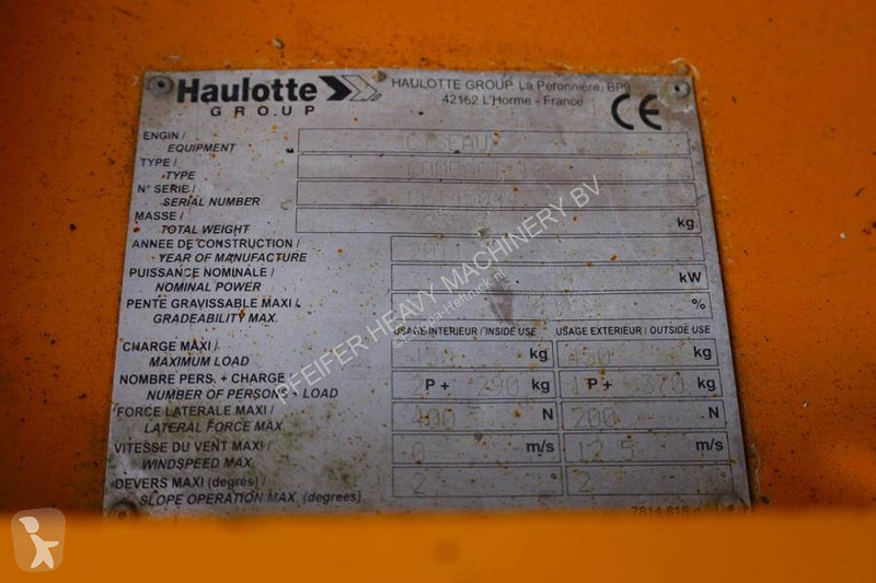 Hoogwerker Haulotte Compact 10 Electric, 10m...