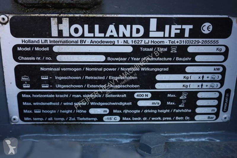 Lift Hollandlift Ecostar HL-9710 Electric, 12m...