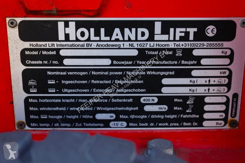 Gondola Hollandlift Ecostar HL-9710 Electric,...
