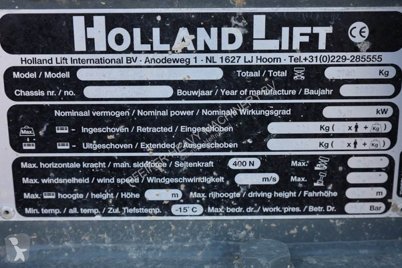 Plataforma Hollandlift Ecostar HL-9714...