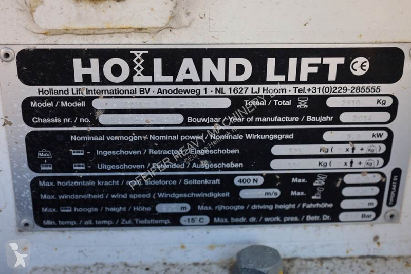 Hoogwerker Hollandlift Ecostar HL-9710...