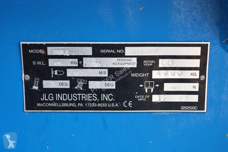 Lift JLG Electric, 12m Working Height, 450kg...