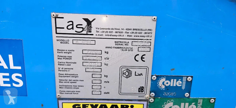 منصة تلسكوبية Easy Lift R190