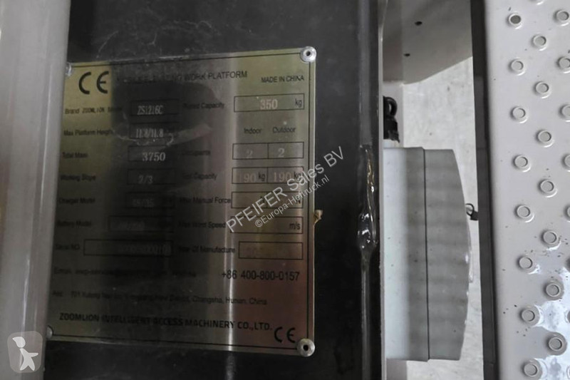 منصة تلسكوبية Zoomlion ZS1216C NEW / UNUSED,...