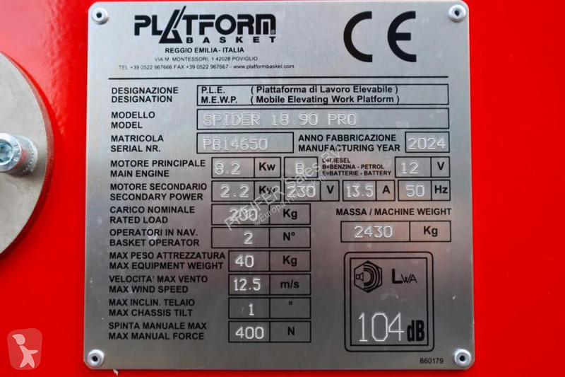 Вишка Platform Basket Spider 18.90 PRO CE...